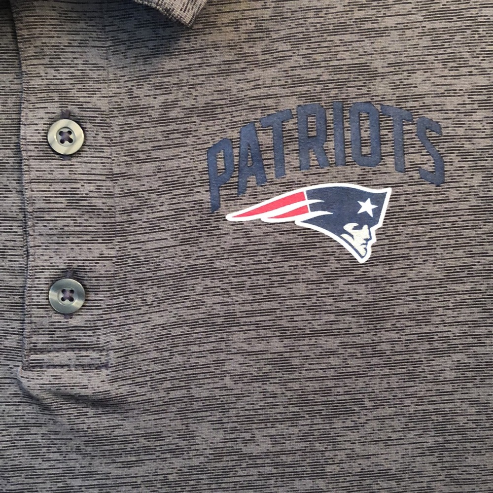 NWT New England Patriots Performance Polo - Picture 2 of 3